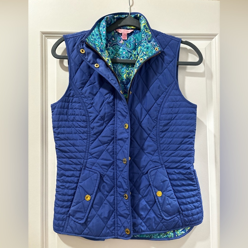 LIKE NEW - Lilly Pulitzer Puffer Vest